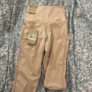 NWT Nike Yoga pink leggings